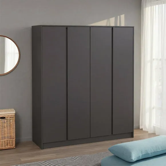 Walker 4 Door Wardrobe 1