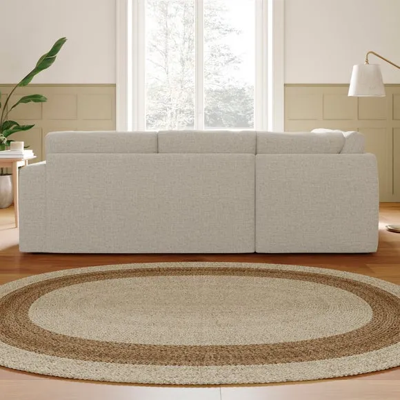 Abel Basketweave Corner Sofa 2