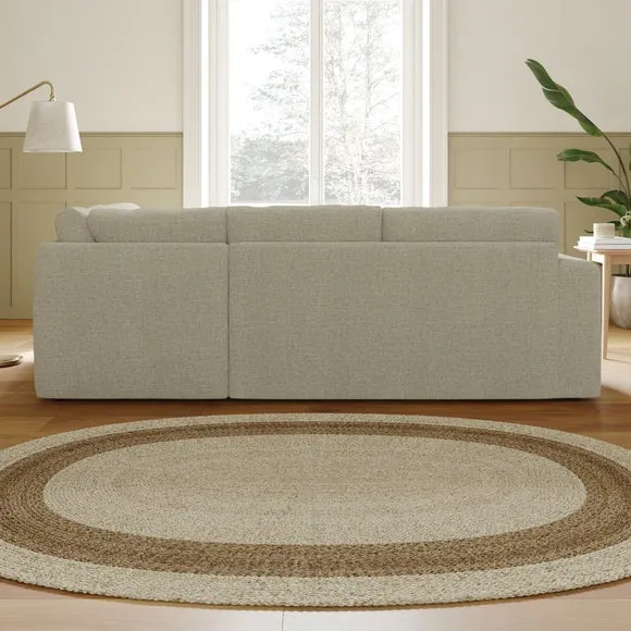 Abel Basketweave Corner Sofa 2