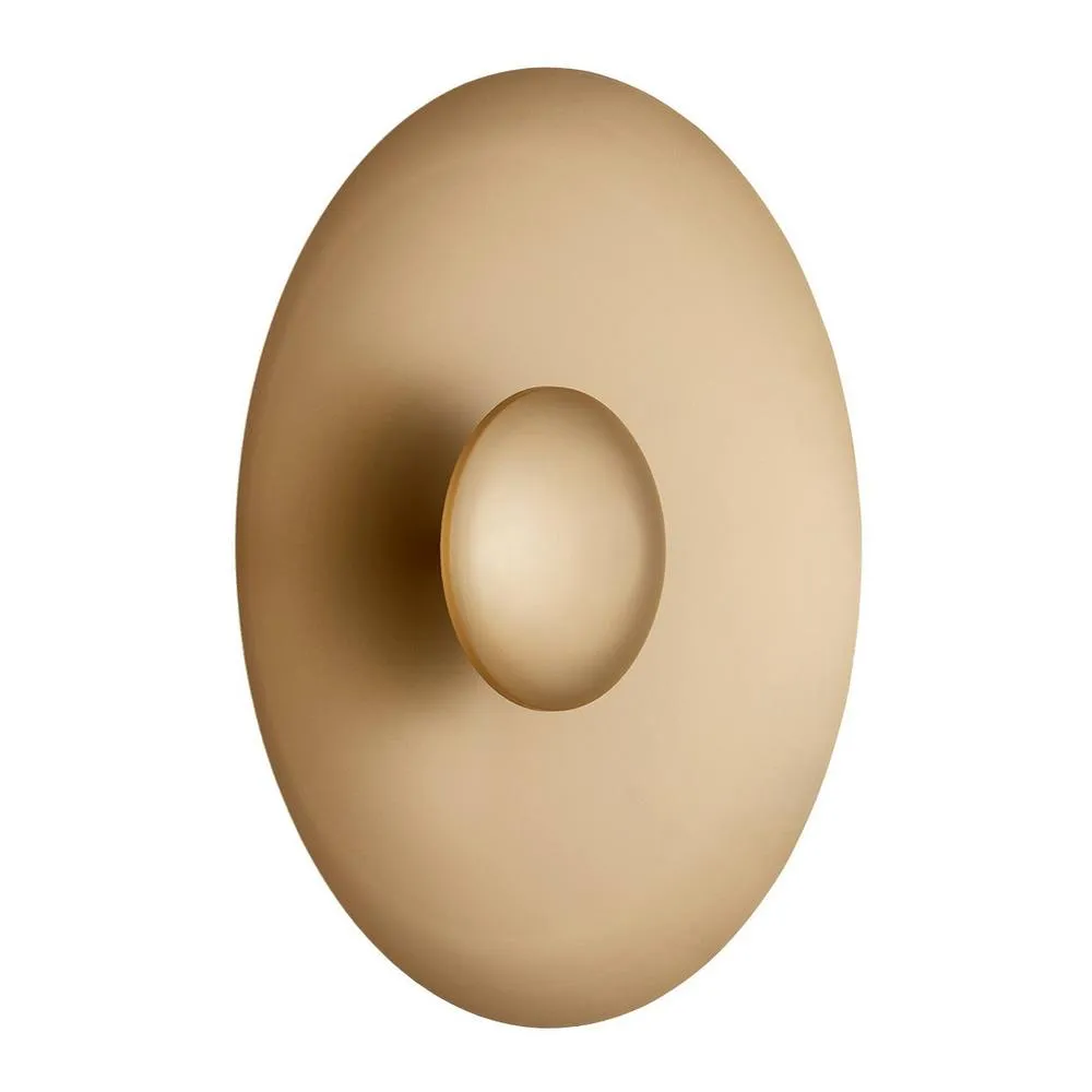 Netlighting Bolton Integrated LED Wall Lamp Gold 2170lm 3000K 4