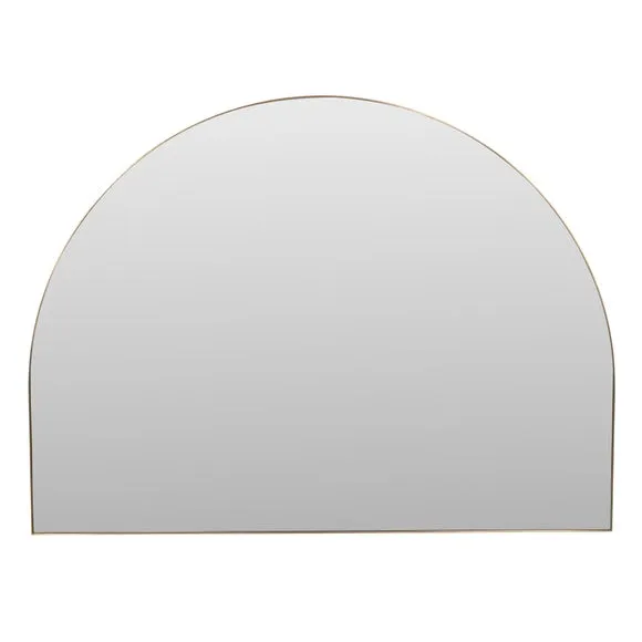 Wide Arched Overmantel Wall Mirror 3