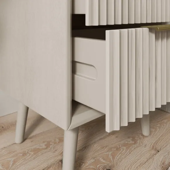 Neena 2 Drawer Bedside Table 4