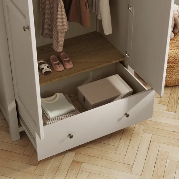 Olney Nursery Double Wardrobe 3