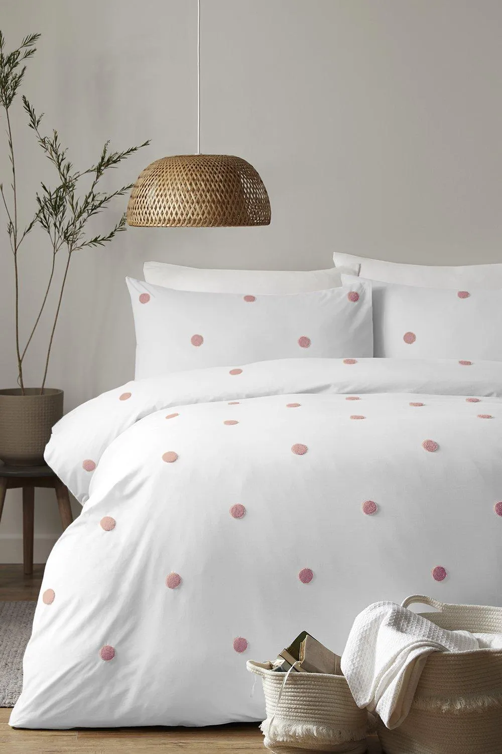 Dot Garden Single Duvet Set