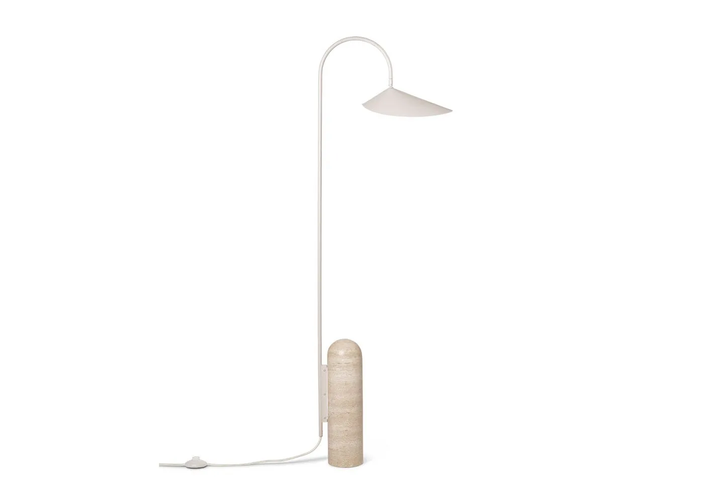 ferm LIVING Arum Floor Lamp Cashmere