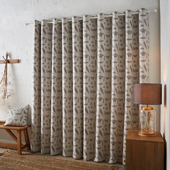 Natural History Museum Nature Study Eyelet Curtains 4