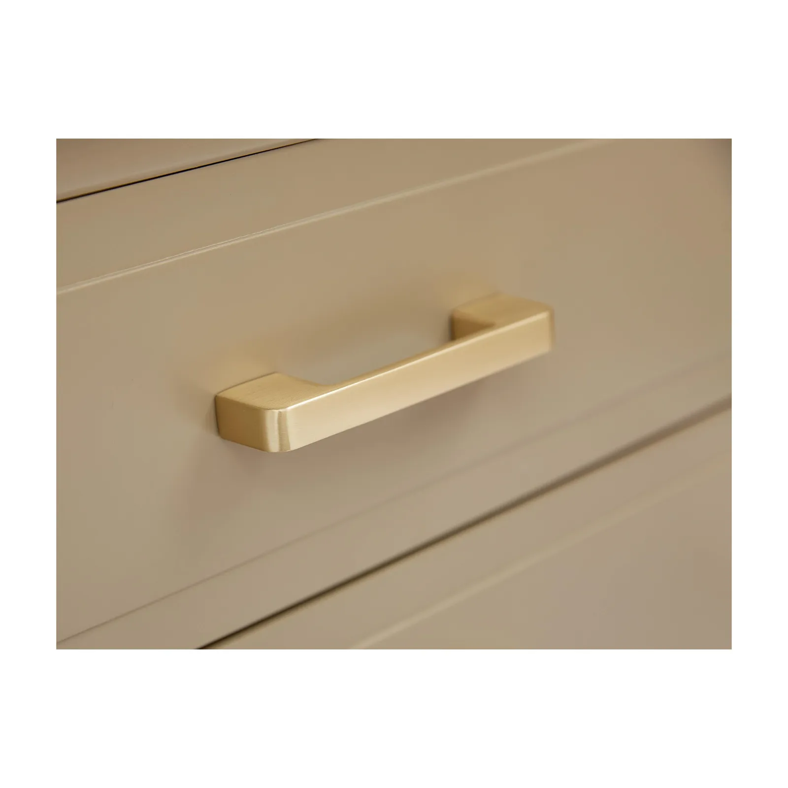 Cabinet Bits Palazzi 2 Drawer Console Table in Light Beige 6
