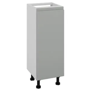 Wickes Lakemoor Dust Grey Slimline Depth Base Unit - 300mm