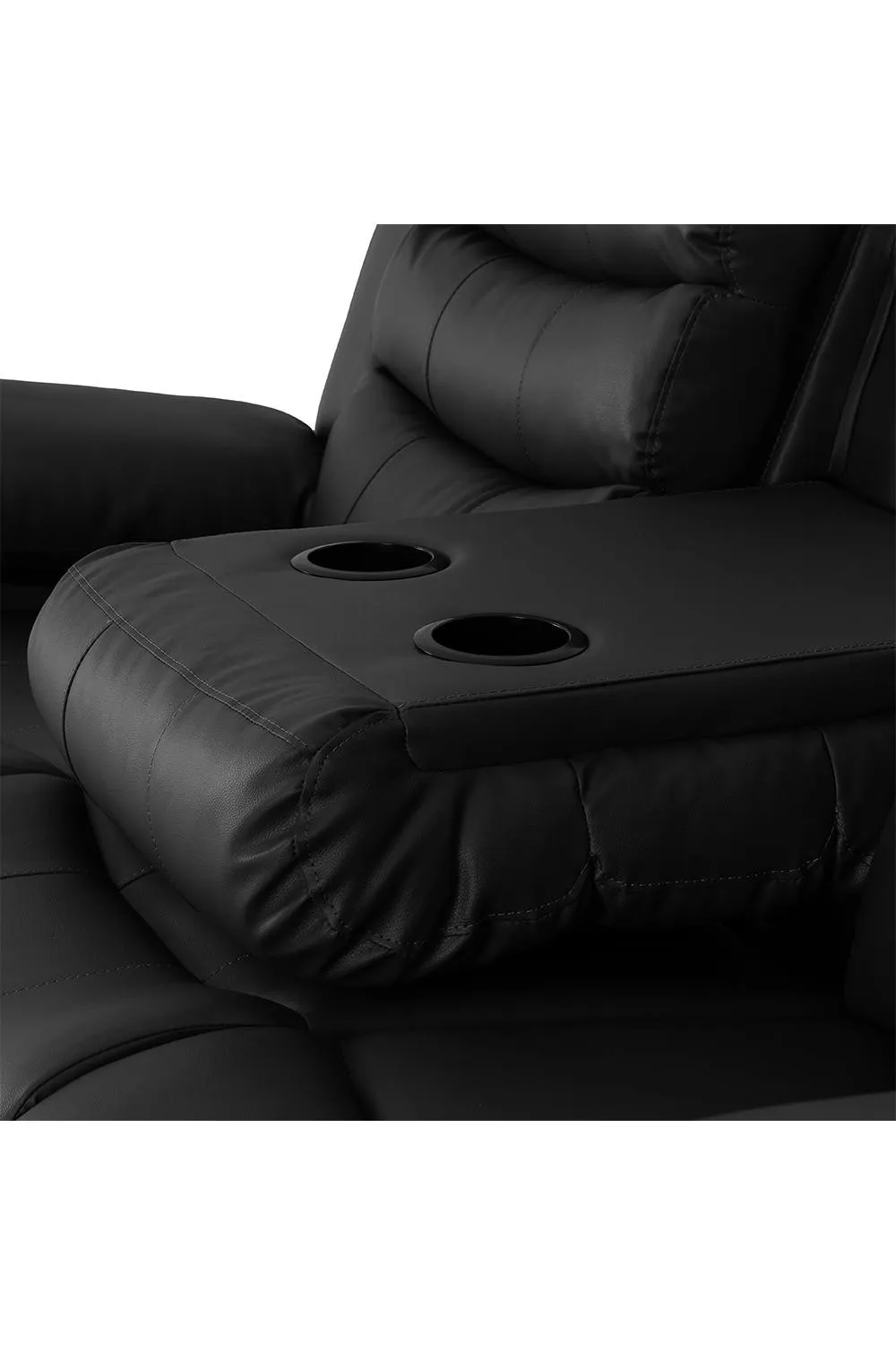 Seconique Roma 3+2 Suite in Black 5