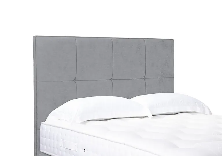 Artisan Collection Reigns High Floor Standing Headboard - Single - Aston Silver