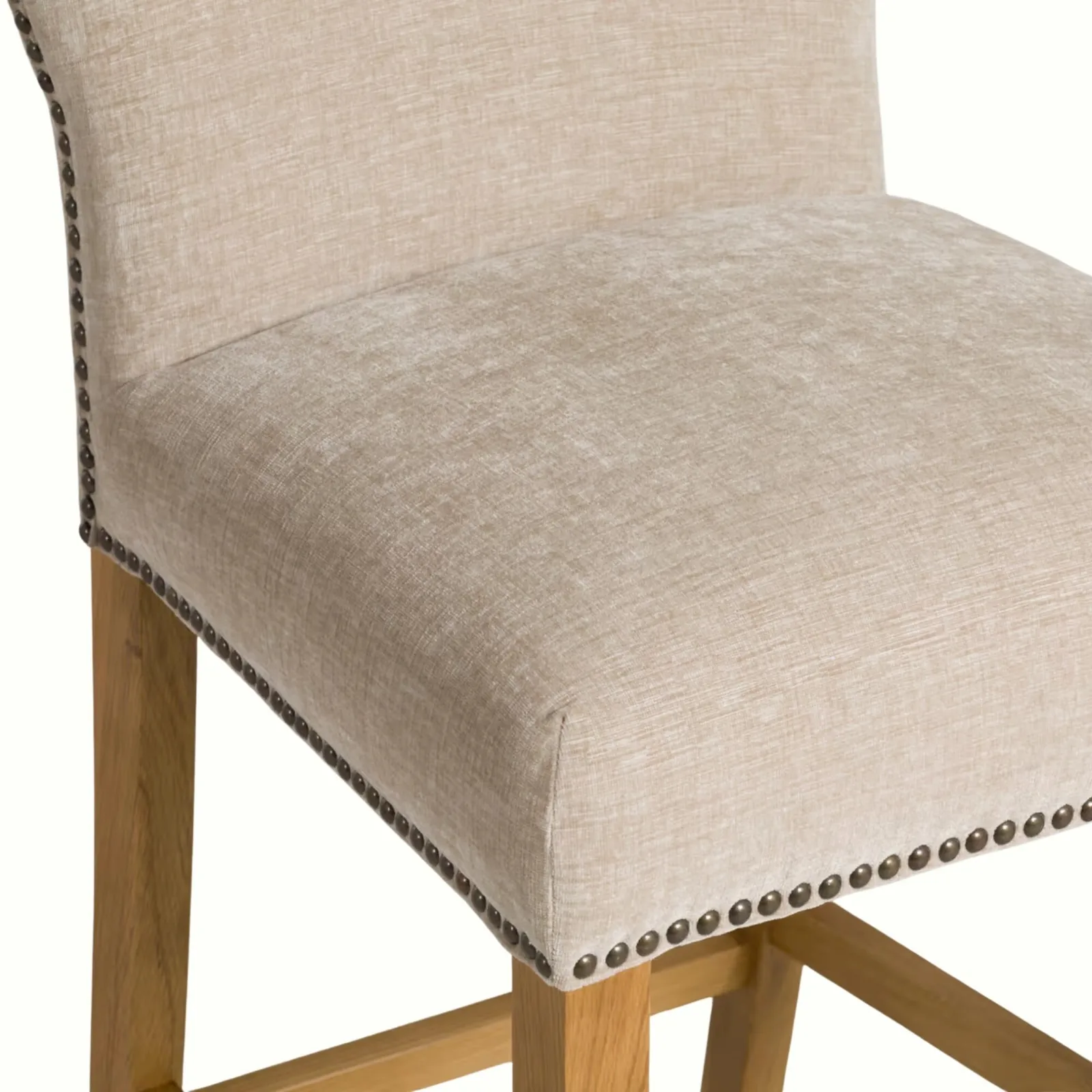 Gable Counter Stool, Neutral Fabric | Barker & Stonehouse 4