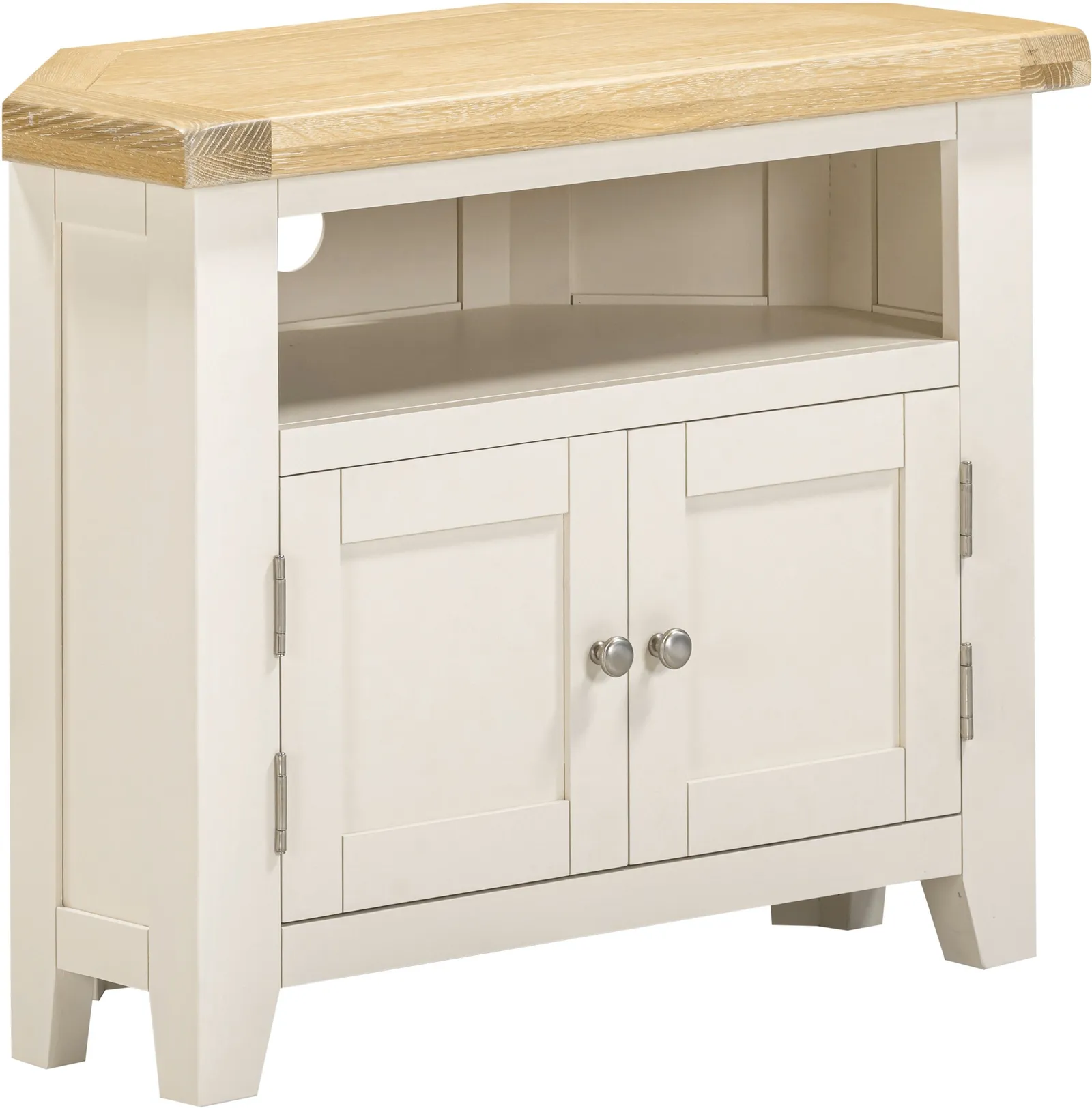 Seconique Windsor Ivory Corner TV Unit (Fully Assembled) 2
