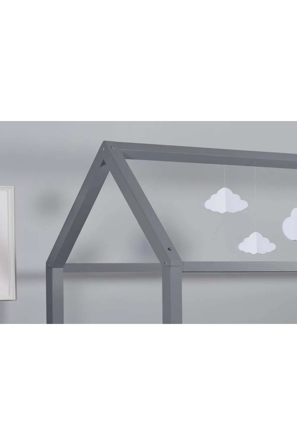 Birlea Home Bed Children's Wooden Bed Frame in Grey 2