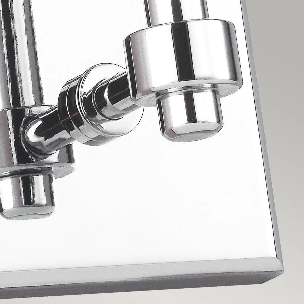Netlighting Paulson 1 Light Indoor Wall Light Chrome IP44 G9 in Grey 5
