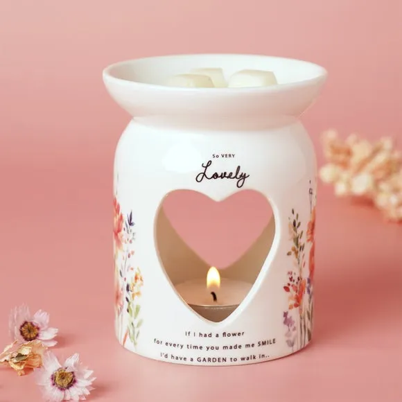 The Cottage Garden Wax Melt Burner So Very Lovely, Multi