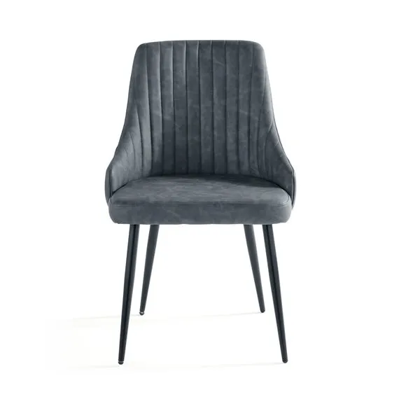 Shea Set of 2 Dining Chairs, Faux Leather 4