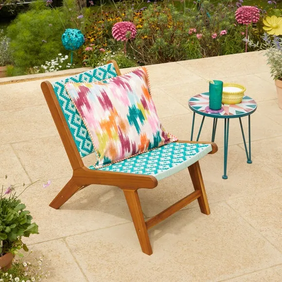 Sophie Robinson Pavilion Peacock Garden Chair