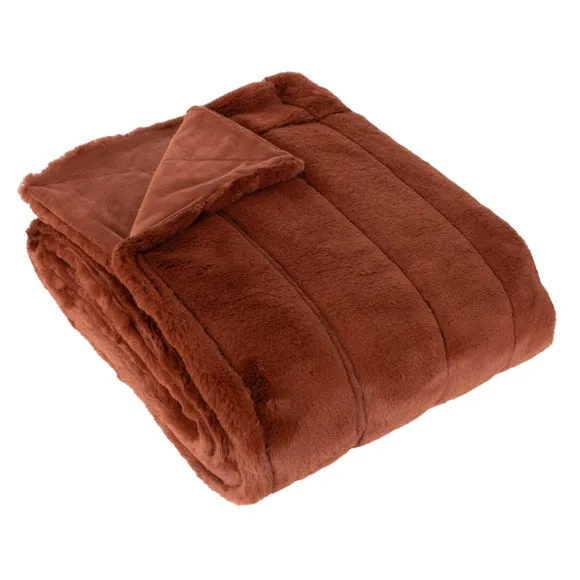 Empress Faux Fur Throw Blanket 3