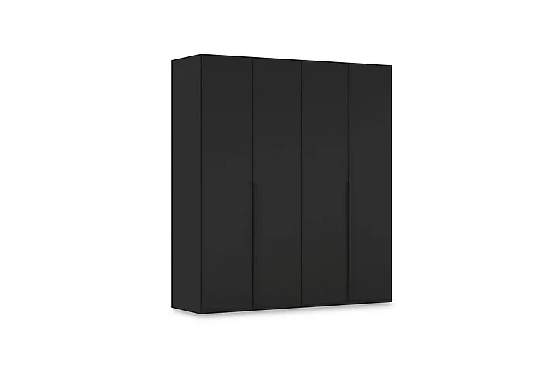Haven 201cm 4 Door Hinged Wardrobe with Décor Doors