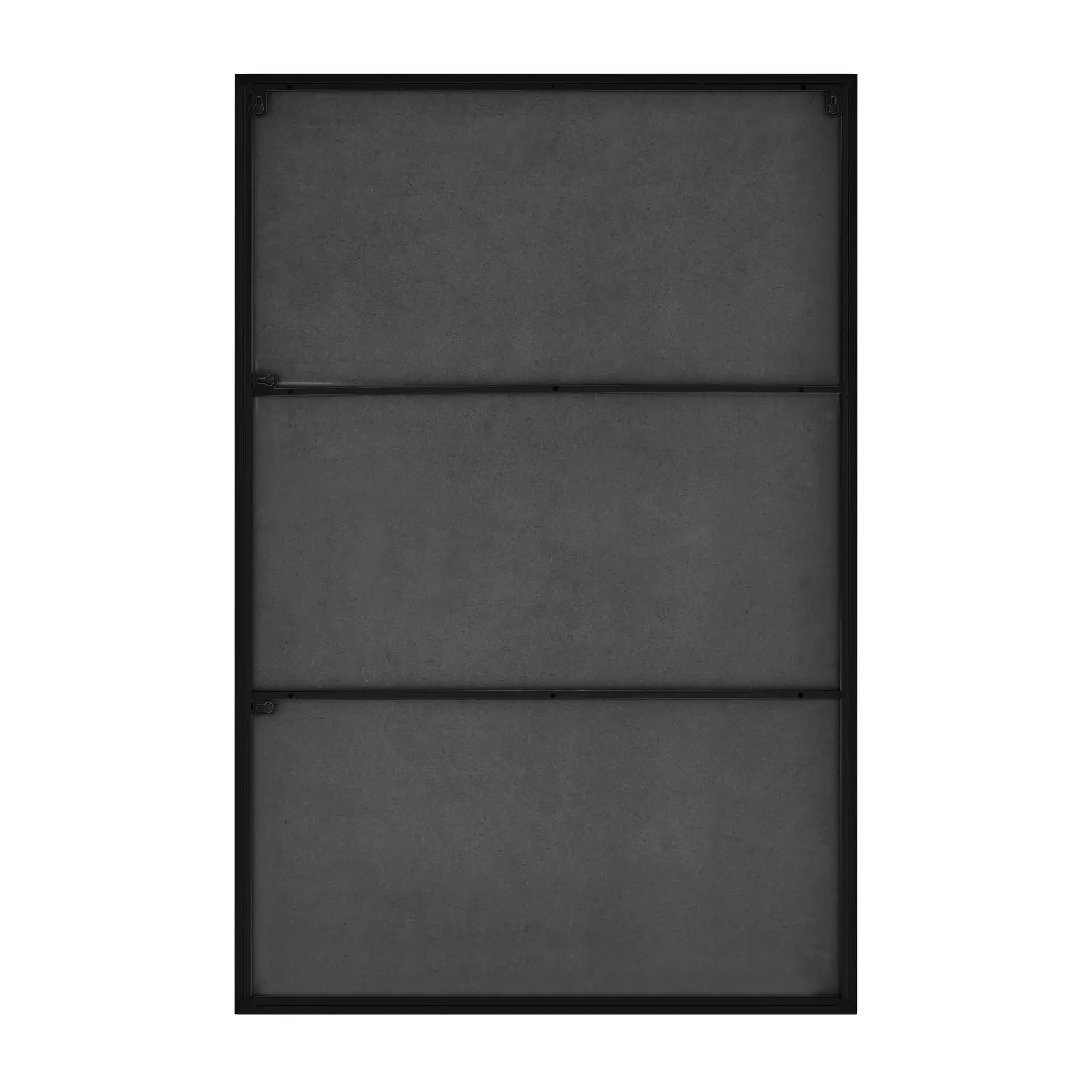 FurnitureboxUK Emma Small 100x66cm Framed Rectangular Vertical Living Room Hallway Wall Mirror in Black 6