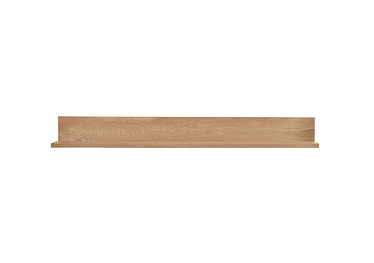 Terra 180cm Wall Shelf - Natura Bianca - Living Room Furniture - In Time for Christmas