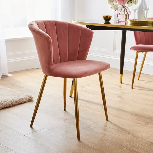 Kendall Dining Chair, Velvet 2