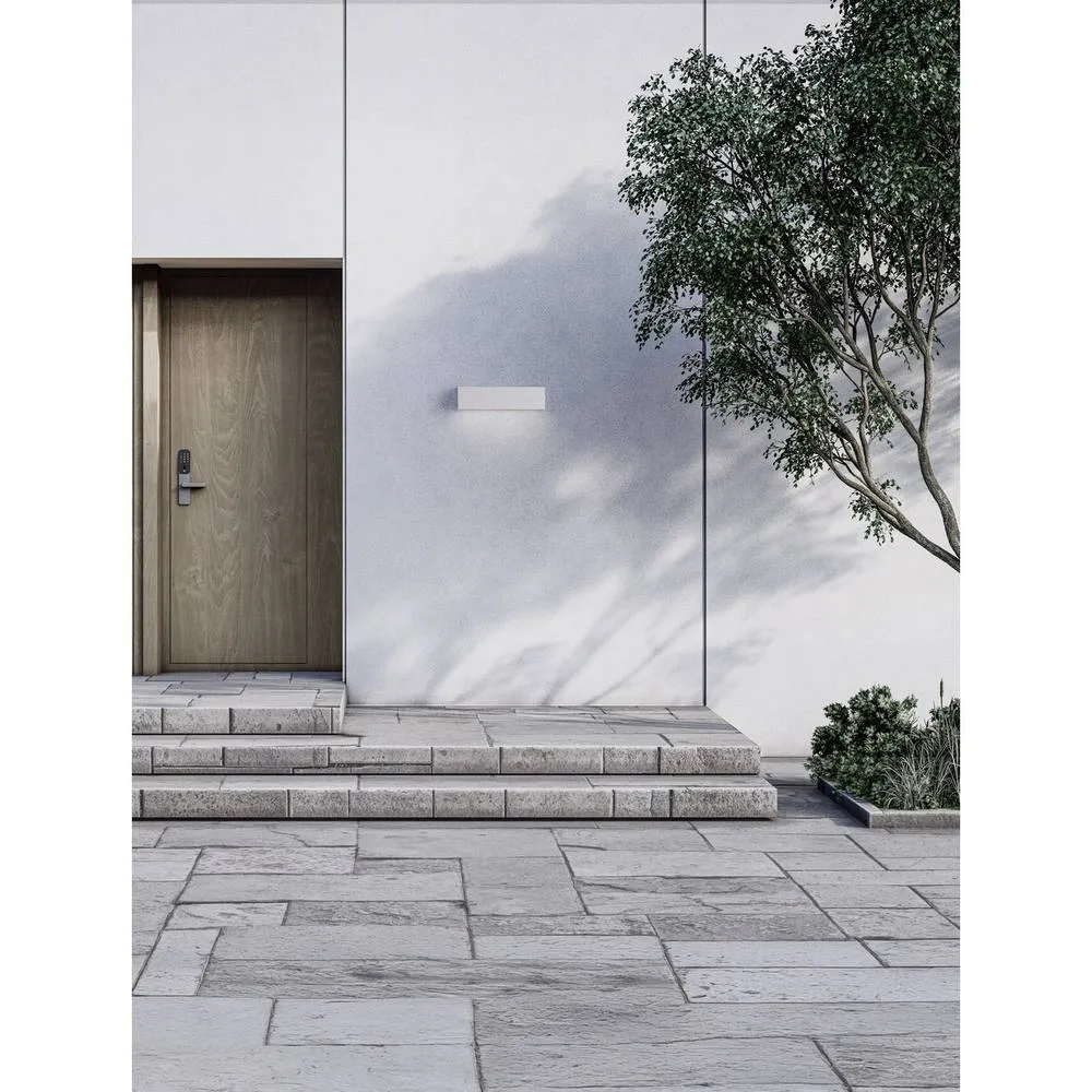 Netlighting Allure Outdoor Wall Down Lamp Sandy White LED 8W 502lm IP65 3000K 2
