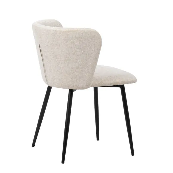 Mandy Linen Dining Chair 6