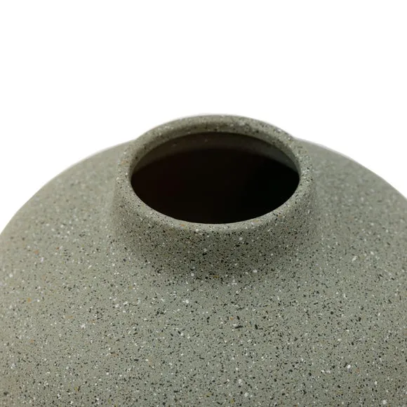 Cedar & Sage Goa Cast Aluminium Olive Vase 5
