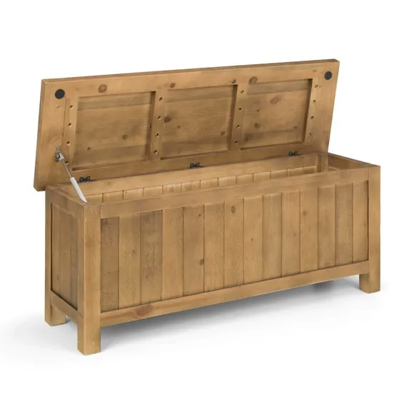 Caleb Wooden Storage Bench 5