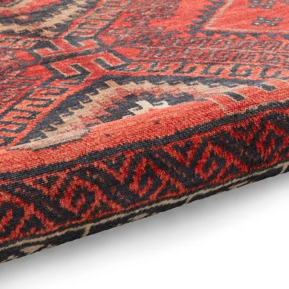 Think Rugs Kashmar Tribal Washable Rug 4