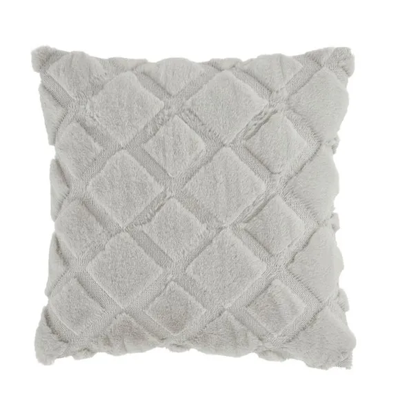 Catherine Lansfield Cosy Diamond Cushion 2