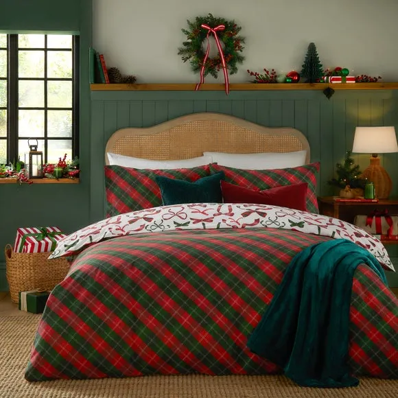 furn. Nathalie Bows Duvet Cover and Pillowcase Set 3