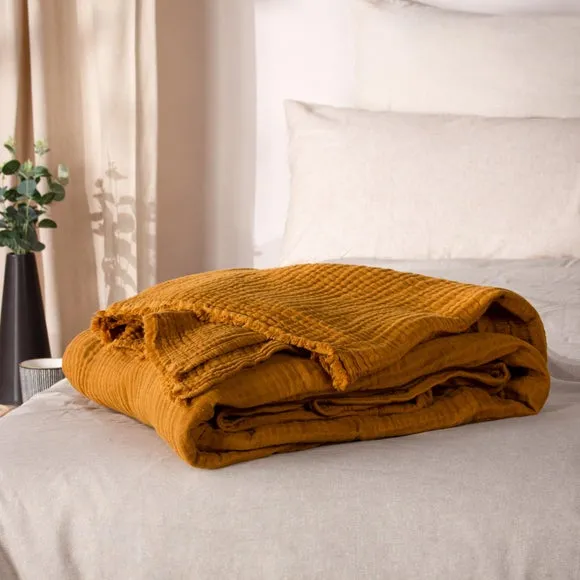 Lark Cotton Throw Blanket 1