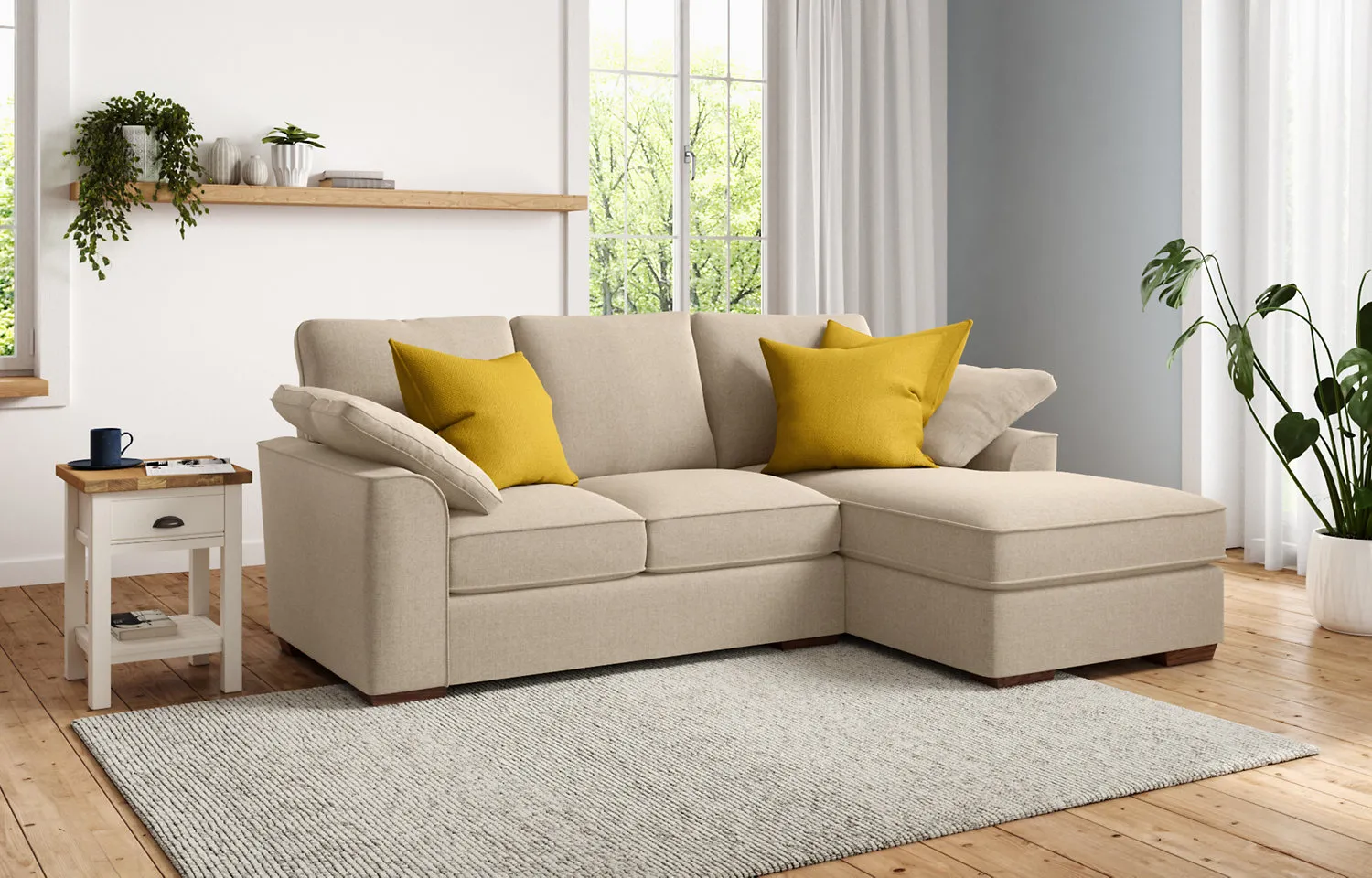 M&S Nantucket Chaise Sofa (Right-Hand)