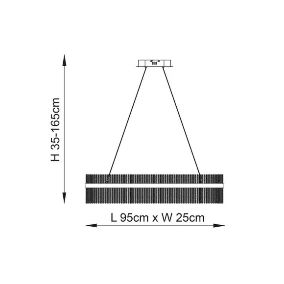 Vogue Summer Adjustable LED Pendant Light 5