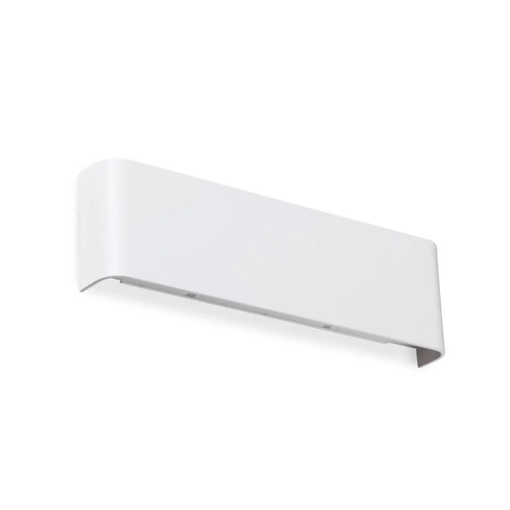 Netlighting Delta 30cm LED Flush Wall Lamp White 3000K