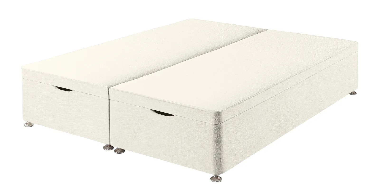 Classic Ottoman Divan Base, King - Greek Islands Chalk