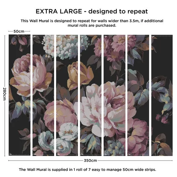 Floral Wall Mural 4