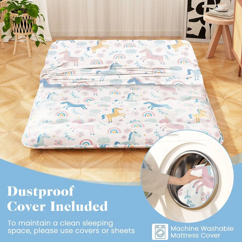 Costway Japanese Floor Mattress Futon Mattress 190 x 120 x 10 cm 5