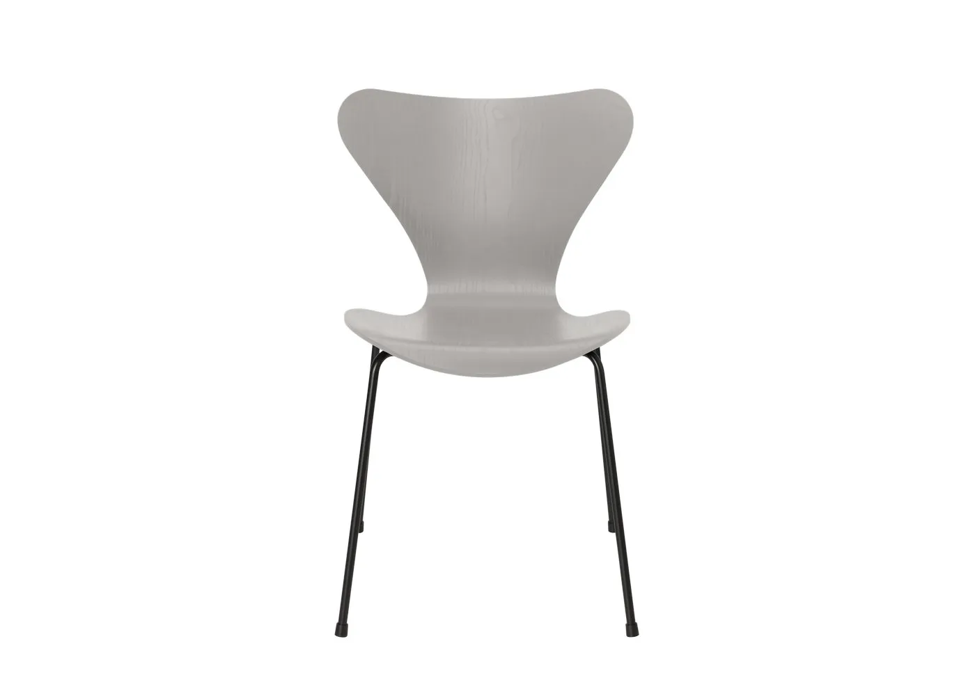 Fritz Hansen Series 7 Chair Coloured Ash Nine Grey Black Legs