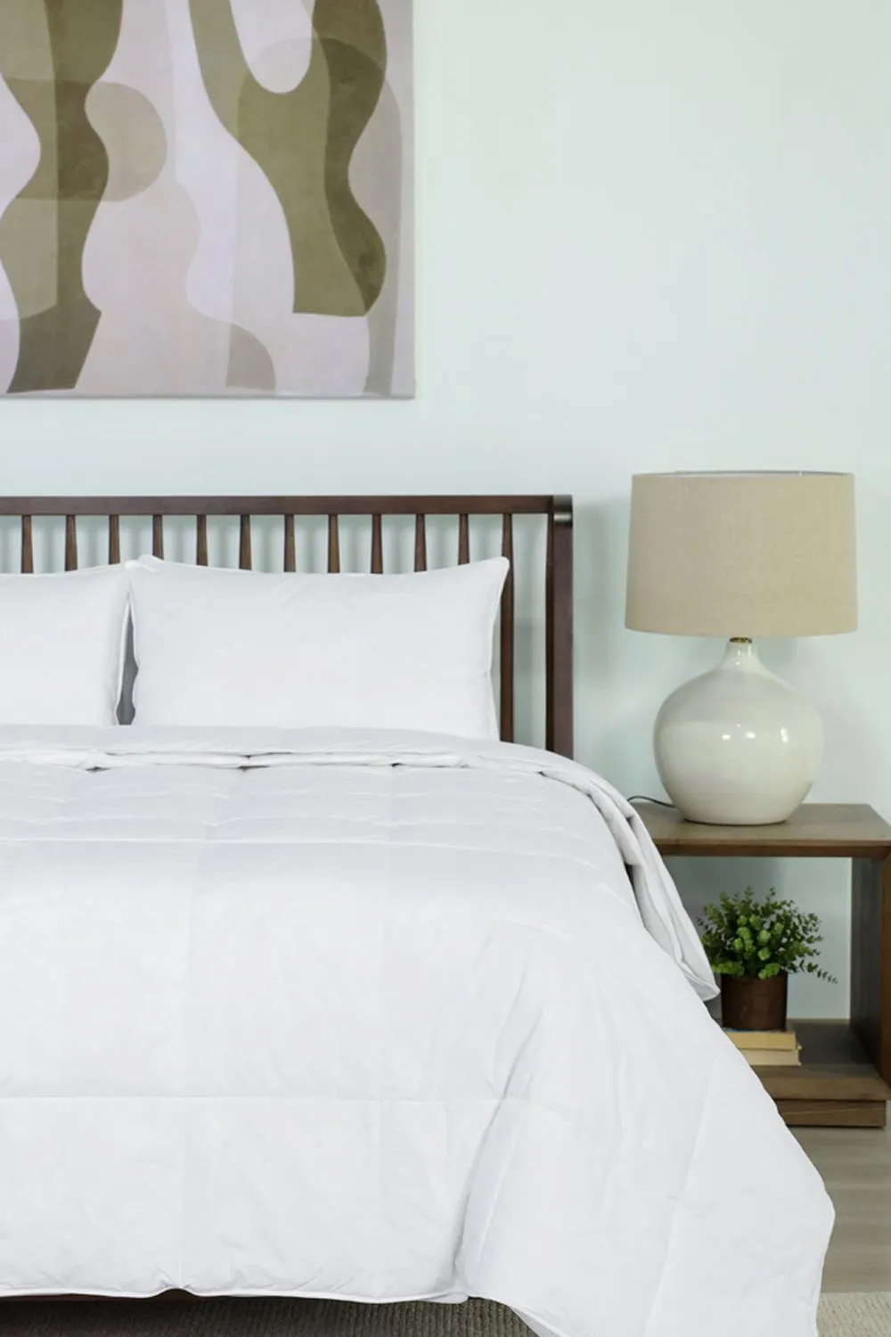 Martex Duck Feather & Down 3-in-1 Duvet - All Seasons (4.5 + 9 Tog) in White 3