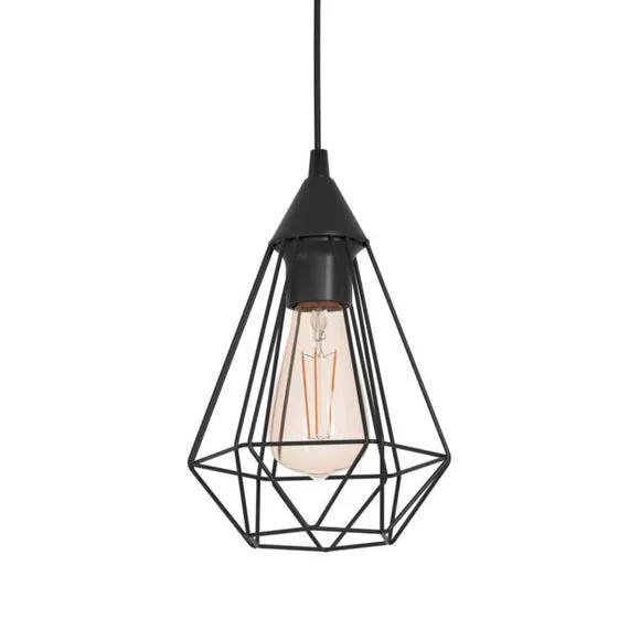 EGLO Tarbes Industrial 3 Light Adjustable Diner Ceiling Light 2