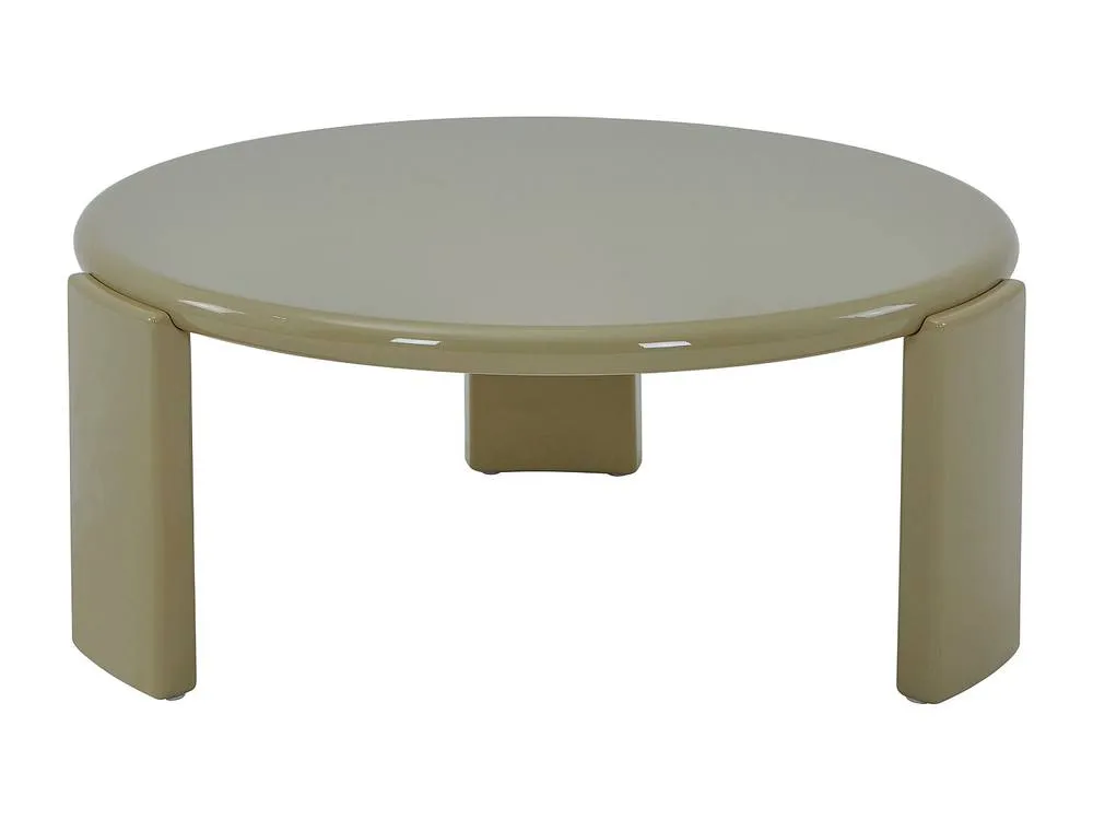 Vente-unique MDF Coffee Table - Glossy Green - ZYRENIA in Khaki 2
