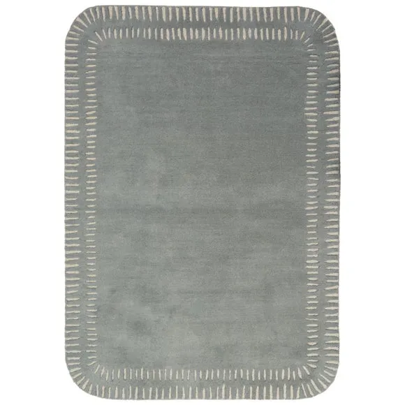 Abel Border Wool Rug 5