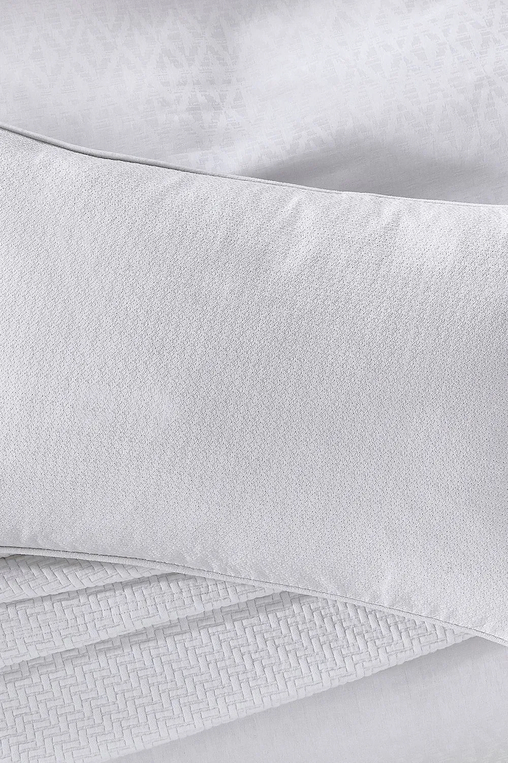 1951 'Kham' Cotton Cushion in White 2