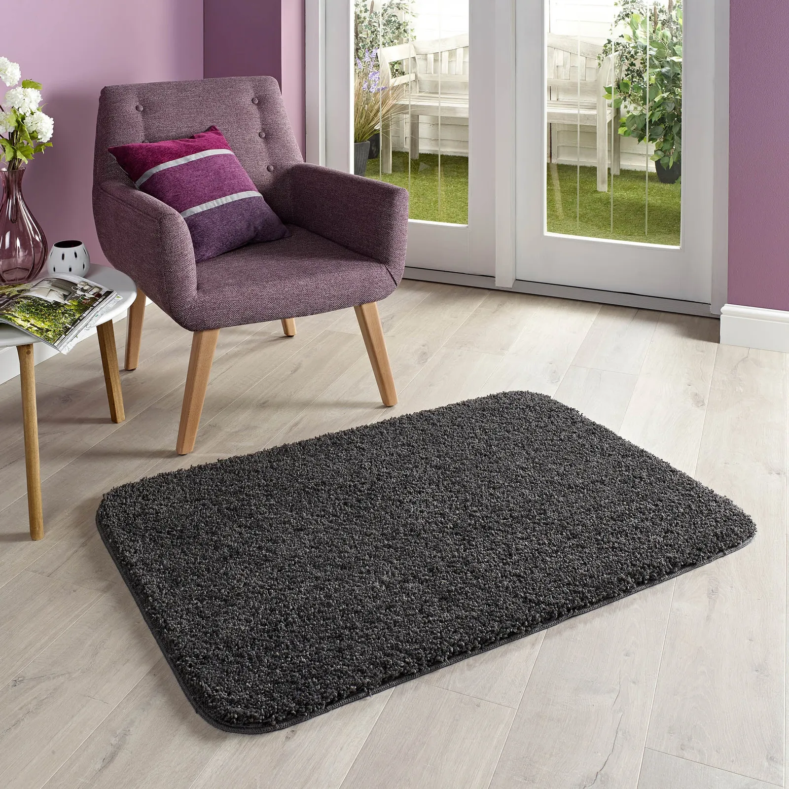 Marvel Shaggy Washable Rug 1