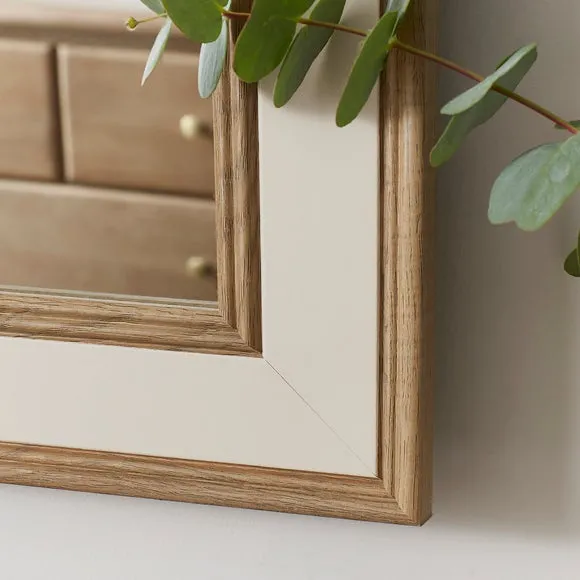 Olney Wooden Rectangle Wall Mirror 2