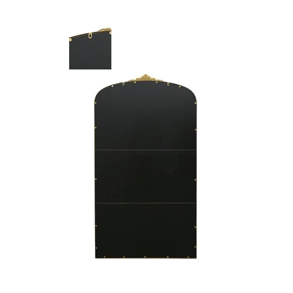 Crown Arched Full Length Wall Mirror 3