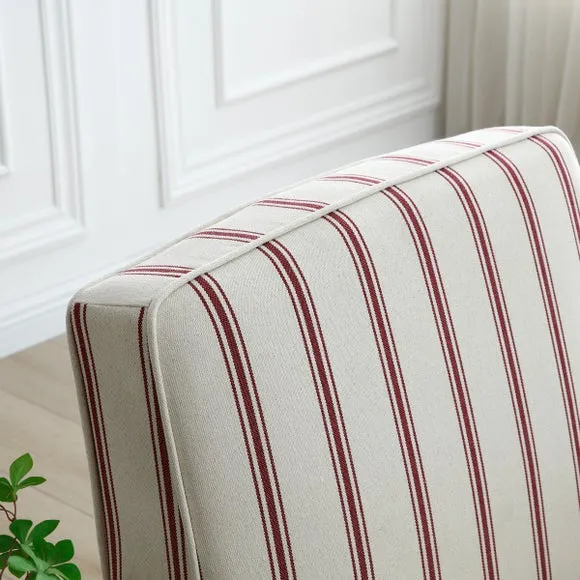 Esme Woven Folkstone Stripe Occasional Chair 3